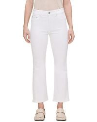 DL1961 - Petite Bridget Crop Instasculpt High Rise Bootcut Jeans - Lyst
