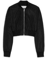 Jil Sander - Cropped Bomber Jacket - Lyst