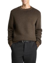 Vince - Wool And Cashmere Crewneck Sweater - Lyst