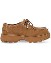 McQueen - Happy Suede Loafers - Lyst