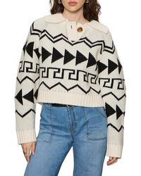 Sanctuary - Below Zero Fair Isle Sweater - Lyst