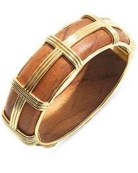 Capucine de Wulf - Gaia Hinged Bangle Bracelet - Lyst
