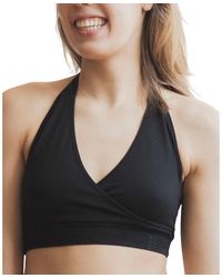BRABAR - Hug Backless Halter Bralette - Lyst
