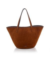 STAUD - Caro Suede Bucket Bag - Lyst