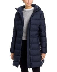 Moncler - Gie Hooded Long Down Jacket - Lyst