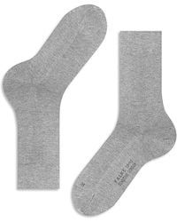 FALKE - Sensitive London Cotton Blend Solid Socks - Lyst