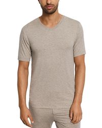 Hanro - Lounge V-Neck Tee - Lyst