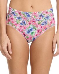 Hanky Panky - Printed Daily Lace French Briefs - Lyst