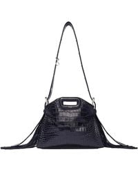 Maje - Miss M Mini Embossed Leather Bag - Lyst