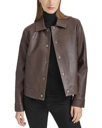 Marc New York - Faux Leather Jacket - Lyst