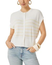 Splendid - Spl X Cj Stripe Cardigan Sweater - Lyst