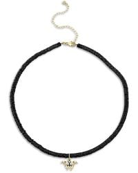 Sydney Evan - Wicked X 14K Multi Gemstone Elphaba Moth Pendant Necklace, 18 - Lyst