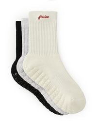 Fraise - Script Set Grip Socks, Pack Of 3 - Lyst