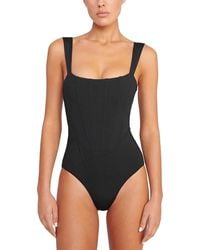 STAUD - Adelaide One Piece Swimsuit - Lyst