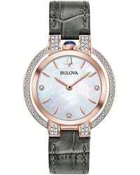 Bulova - Classic Rubaiyat Watch, 35Mm - Lyst