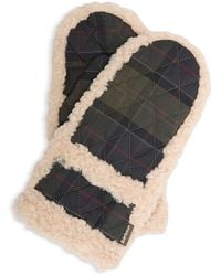 Barbour - Marnie Tartan Waterproof Mittens - Lyst