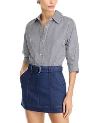 Jonathan Simkhai - Harlowe Mixed Media Mini Dress - Lyst