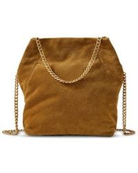 Veronica Beard - Small Suede Slouch Shoulder Bag - Lyst