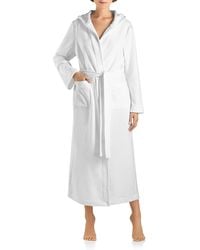 Hanro - Robe Selection Plush Hooded Long Robe - Lyst