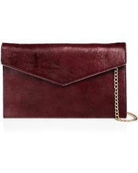 Aqua - Envelope Clutch Crossbody - Lyst