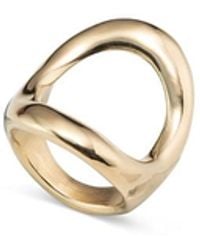 Uno De 50 - Open Oval Ring - Lyst