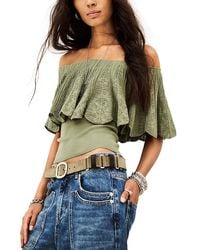 Ba&sh - Salda Off-The-Shoulder Top - Lyst