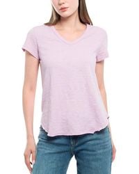 Wilt - Short Sleeve Raw Hem Shirttail Tee - Lyst