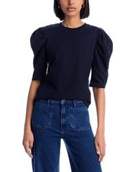 FRAME - The Drape Tee - Lyst
