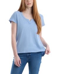 Wilt - Clothing Placket Hi-Lo Tee - Lyst