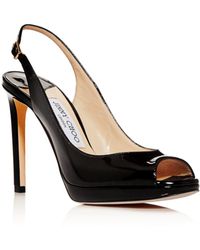 jimmy choo karlotta peep toe heels