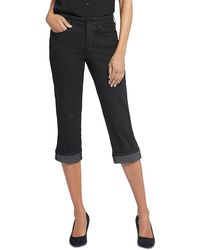 NYDJ - Marilyn High Rise Cuffed Cropped Straight Jeans - Lyst