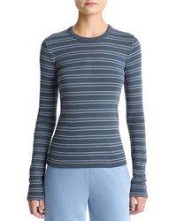 Vince - Stripe Long Sleeve Tee - Lyst