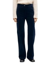 Gerard Darel - Mag Cotton Stretch Midi Rise Corduroy Pants - Lyst