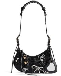 Balenciaga - Le Cagole Shoulder Bag With Pins - Lyst