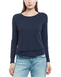 Wilt - Long Sleeve Mock Layer Tee - Lyst