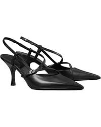 Tory Burch - Double T Buckle Strap Pumps - Lyst