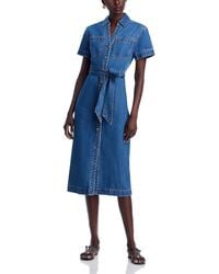 Veronica Beard - Tabby Midi Dress - Lyst