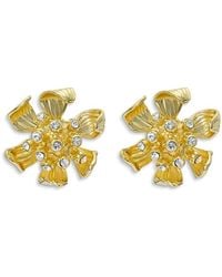 Ted Baker - Futura Furled Flower Stud Earrings - Lyst