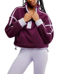 Free People - Mountain High Half Zip Pullover - Lyst