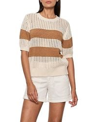 Sanctuary - Beachside Openwork Tee - Lyst