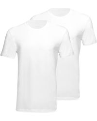 AllSaints - Solid Tee, 2 Pack - Lyst