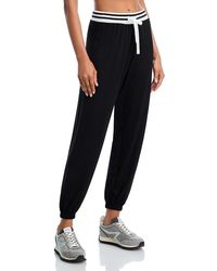 Splits59 - Andie Oversized Fleece Sweatpant With Stripe - Lyst