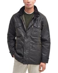 Barbour - Sapper Waxed Cotton Jacket - Lyst