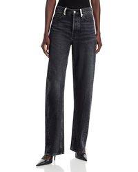 Alexander Wang - Float Mid Rise Relaxed Jeans - Lyst