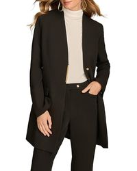 Donna Karan - Donna Karan Collarless Hardware Blazer - Lyst