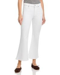 FRAME - The Pixie Icon High Rise Ankle Flare Jeans - Lyst