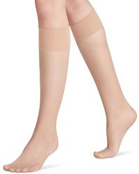 FALKE - Nylon Knee High Socks - Lyst