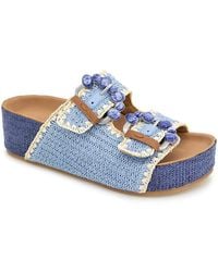 Gentle Souls - Kendall Slide Sandals - Lyst