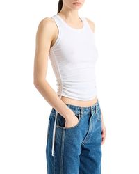 Balmain - Draped Tank Top - Lyst