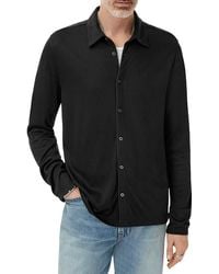 John Varvatos - Caserta Regular Fit Button Front Shirt - Lyst